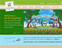 Tablet Screenshot of growingfield.com